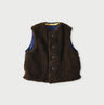 Wool Boa x Nylon Vest