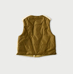 Wool Boa x Nylon Vest