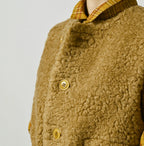 Wool Boa x Nylon Vest
