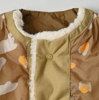 Wool Boa x Nylon Vest
