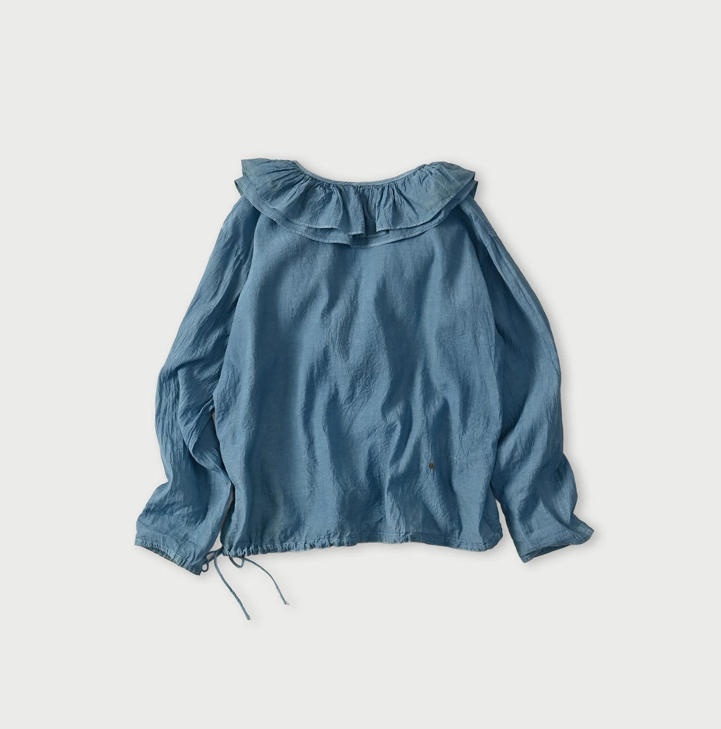Ai Feather Khadi Silk Frill de T-shirt
