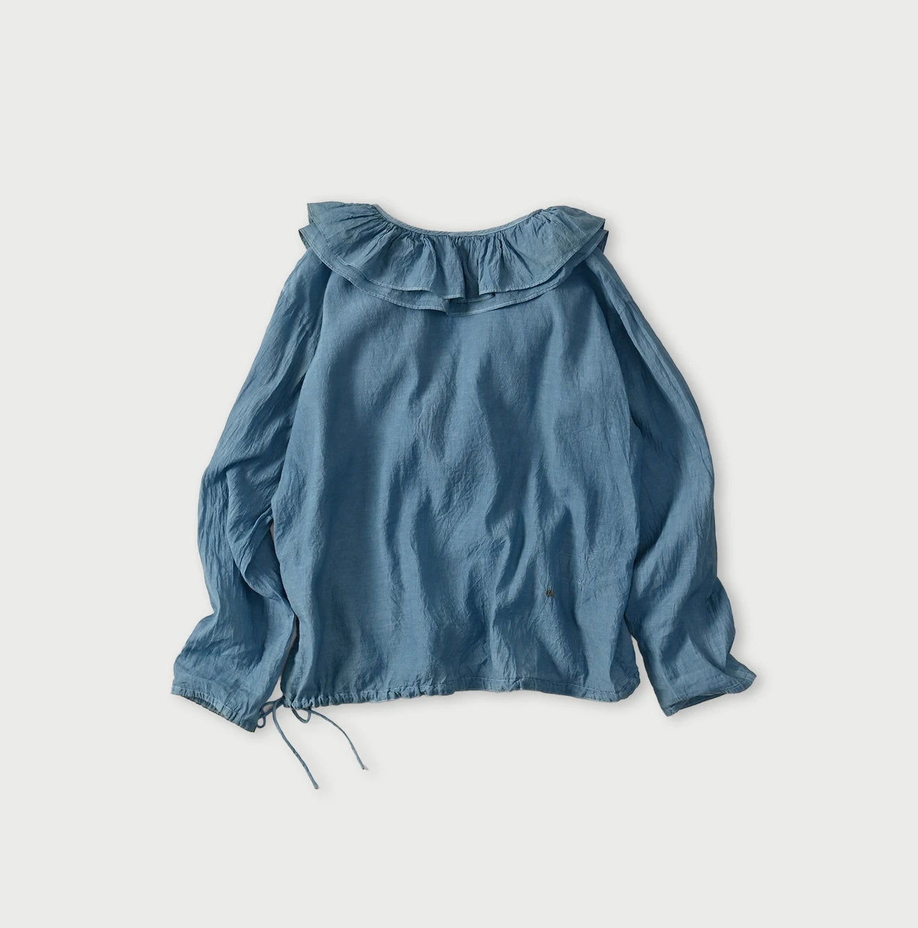 Ai Feather Khadi Silk Frill de T-shirt