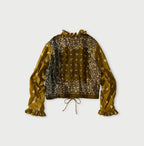 Indian Khadi Bandana Mix A la Mode Patchwork Tallulah Blouse