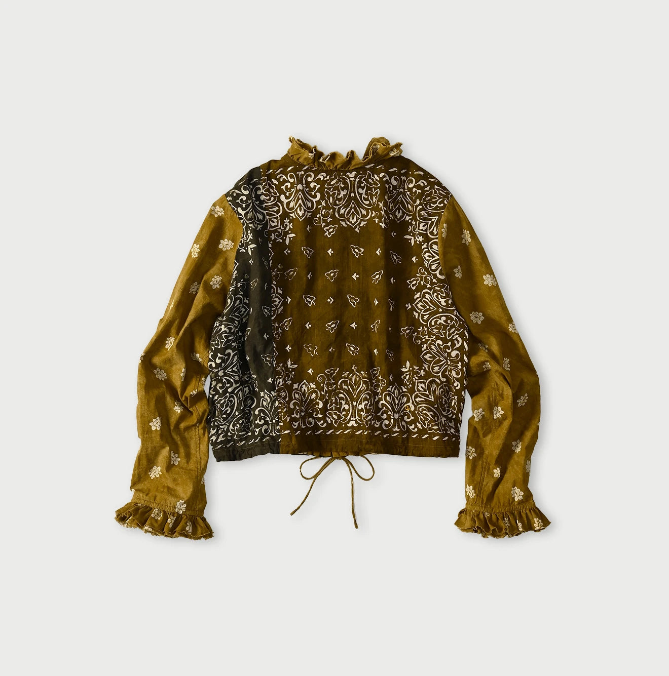 Indian Khadi Bandana Mix A la Mode Patchwork Tallulah Blouse