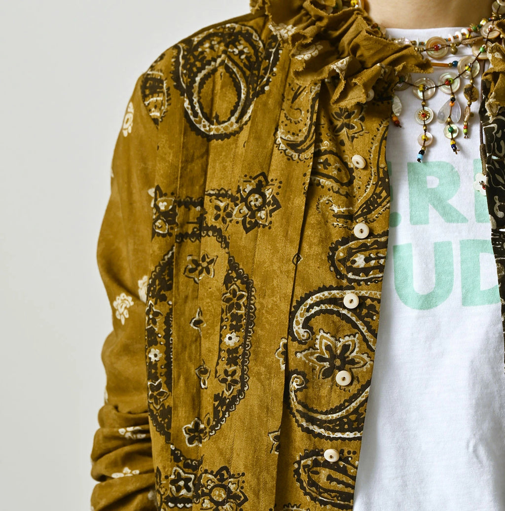 Indian Khadi Bandana Mix A la Mode Patchwork Tallulah Blouse