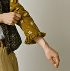 Indian Khadi Bandana Mix A la Mode Patchwork Tallulah Blouse