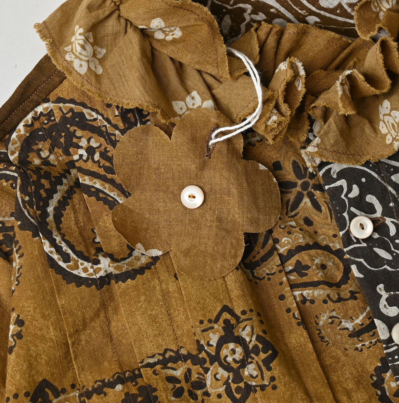 Indian Khadi Bandana Mix A la Mode Patchwork Tallulah Blouse