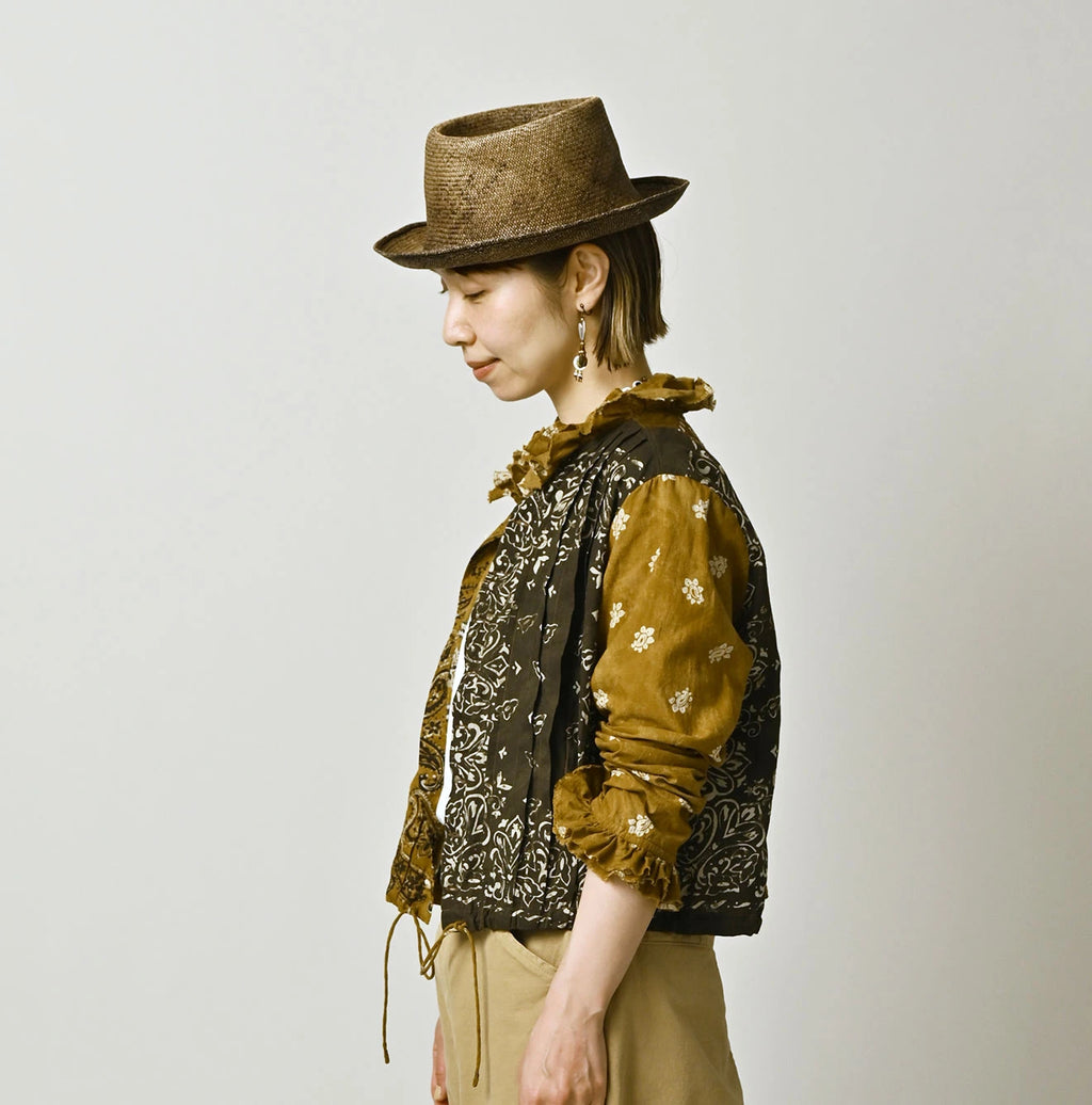 Indian Khadi Bandana Mix A la Mode Patchwork Tallulah Blouse