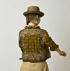 Indian Khadi Bandana Mix A la Mode Patchwork Tallulah Blouse