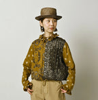 Indian Khadi Bandana Mix A la Mode Patchwork Tallulah Blouse