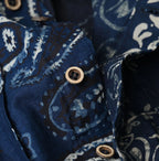 Indigo Hira Bandana Mix A la Mode Patchwork Tallulah Blouse