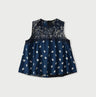 Indigo Hira Bandana Mix A la Mode Sleeveless Top