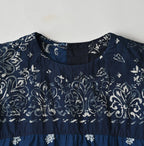 Indigo Hira Bandana Mix A la Mode Sleeveless Top