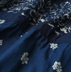 Indigo Hira Bandana Mix A la Mode Sleeveless Top
