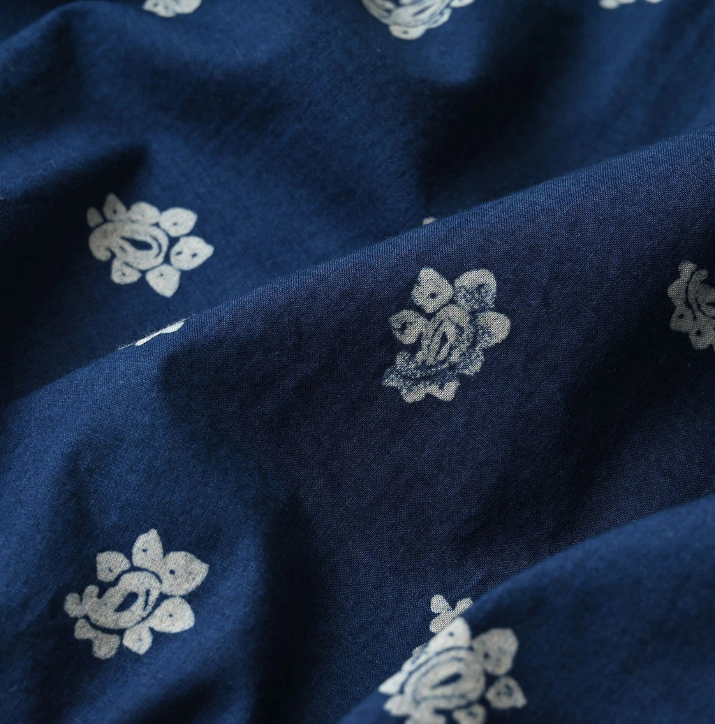 Indigo Hira Bandana Mix A la Mode Sleeveless Top