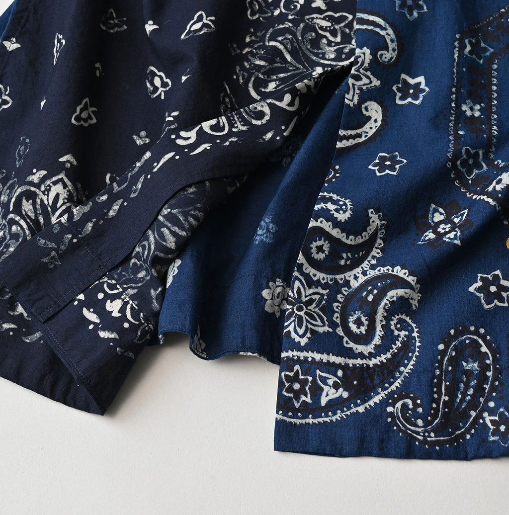 Indigo Hira Bandana Mix A la Mode Sleeveless Top