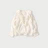 Feather Khadi Silk Frill de T-shirt