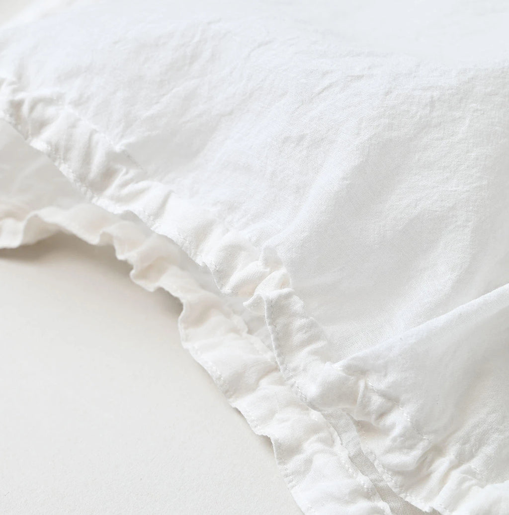 Feather Khadi Silk Frill de T-shirt
