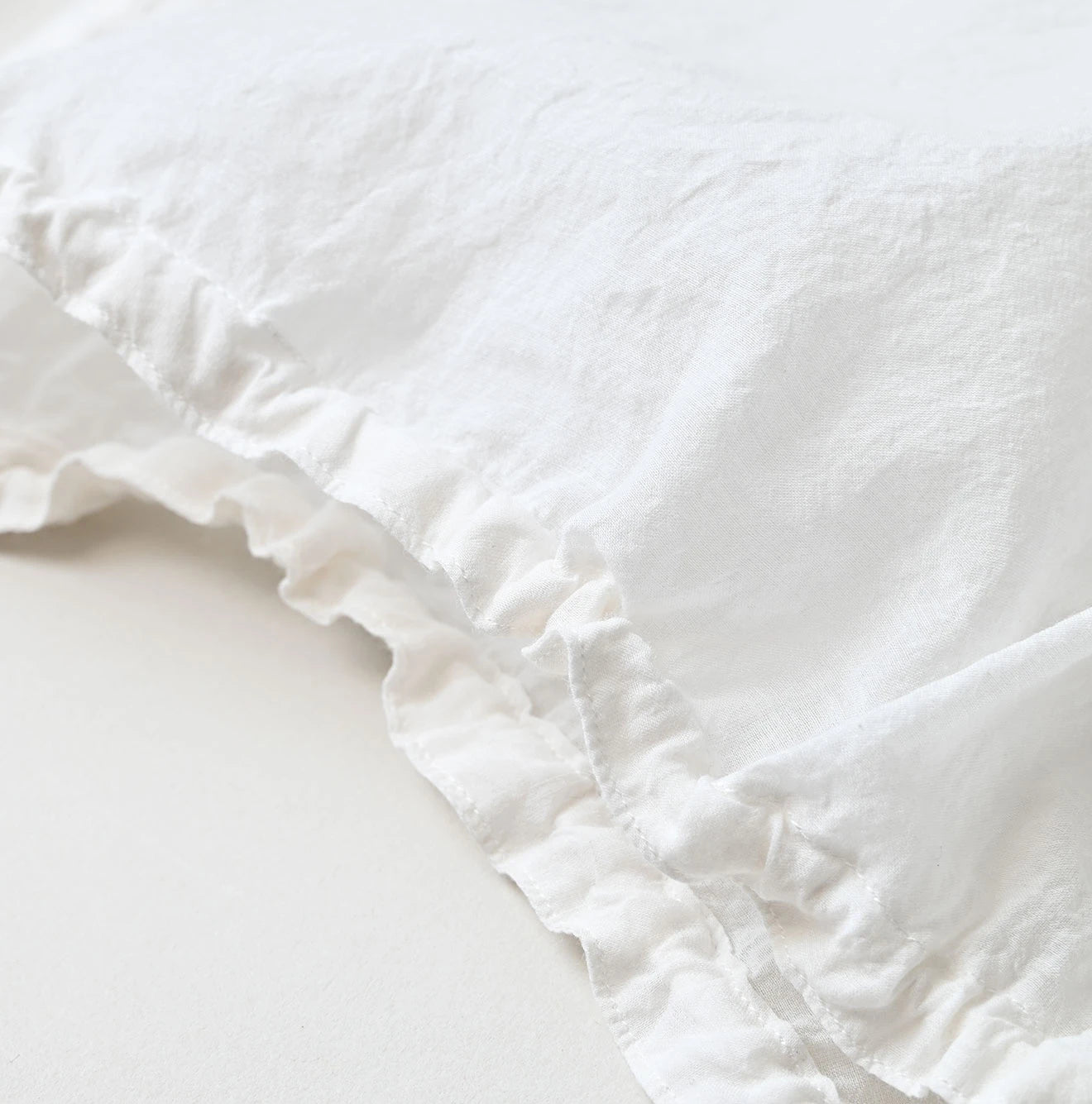 Feather Khadi Silk Frill de T-shirt