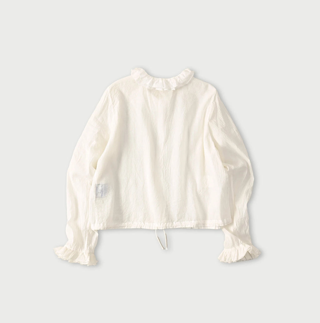 Feather Khadi Silk Tallulah Blouse