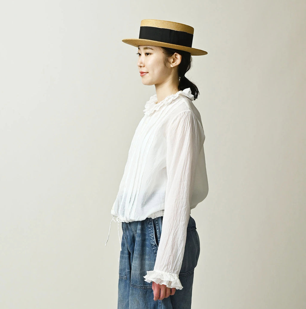 Feather Khadi Silk Tallulah Blouse