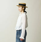 Feather Khadi Silk Tallulah Blouse