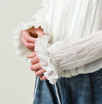Feather Khadi Silk Tallulah Blouse