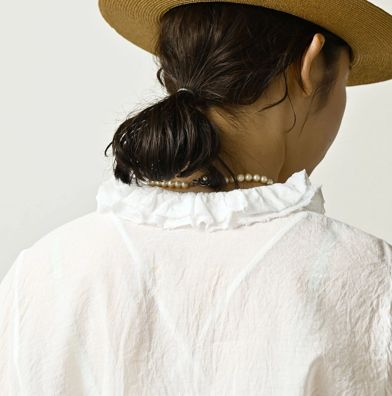 Feather Khadi Silk Tallulah Blouse