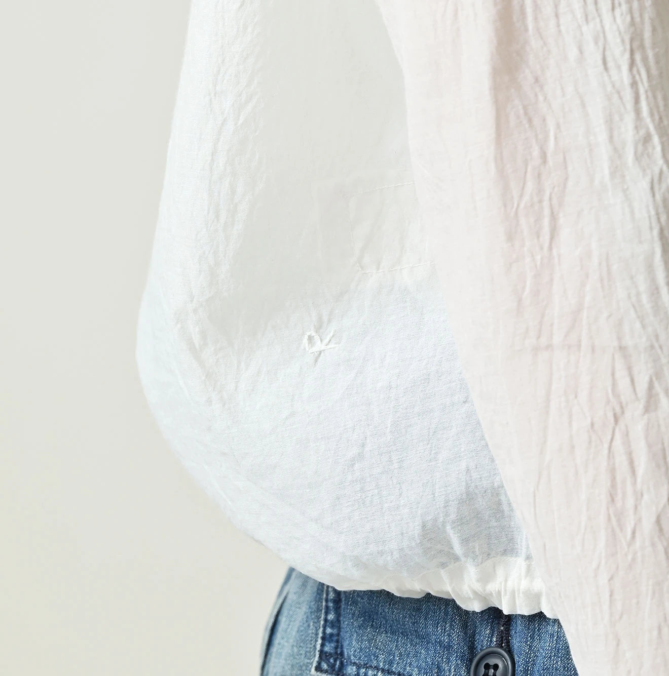 Feather Khadi Silk Tallulah Blouse