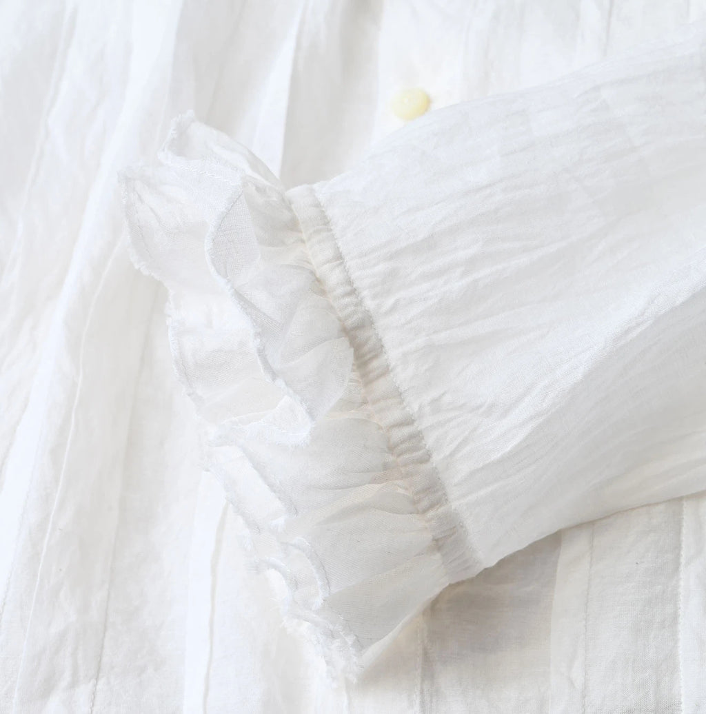 Feather Khadi Silk Tallulah Blouse