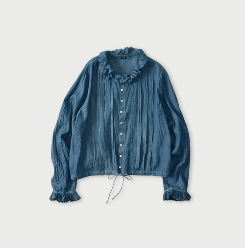 Ai Feather Khadi Silk Tallulah Blouse
