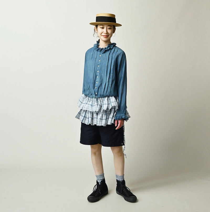 Ai Feather Khadi Silk Tallulah Blouse