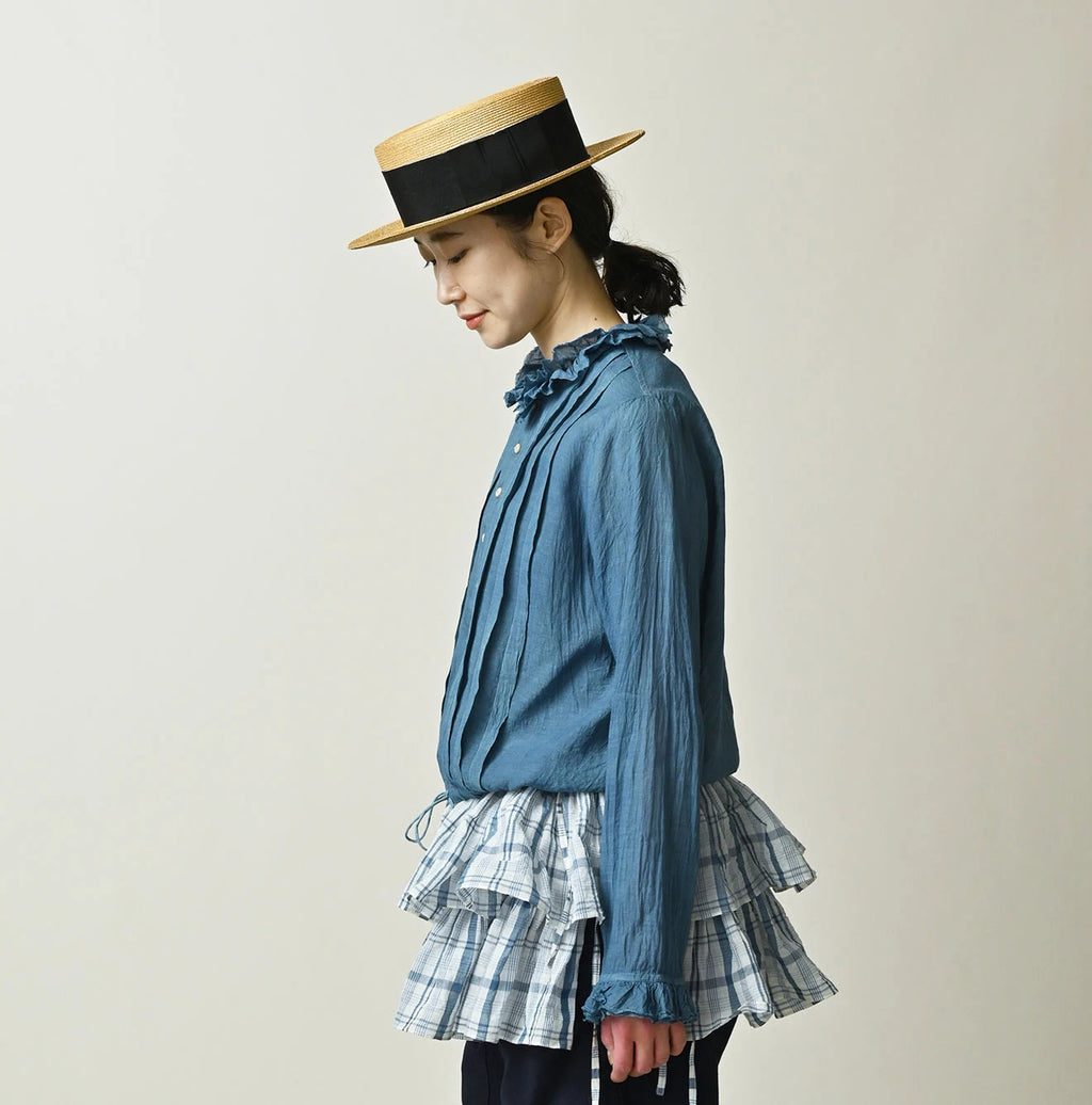 Ai Feather Khadi Silk Tallulah Blouse