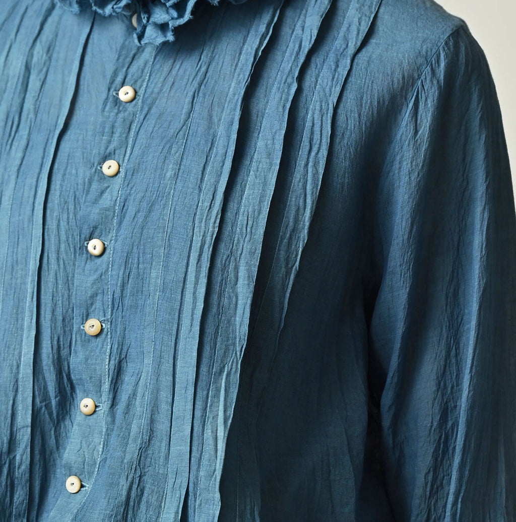 Ai Feather Khadi Silk Tallulah Blouse