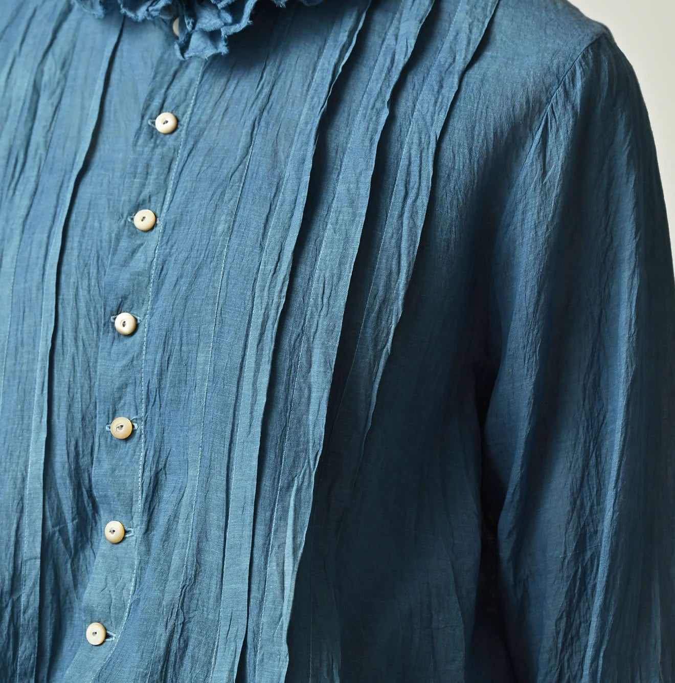 Ai Feather Khadi Silk Tallulah Blouse