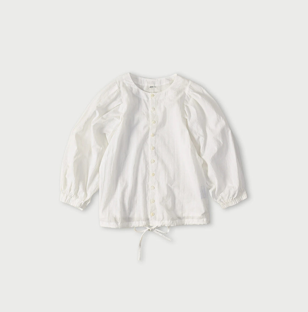 Indian Khadi Puff Blouse