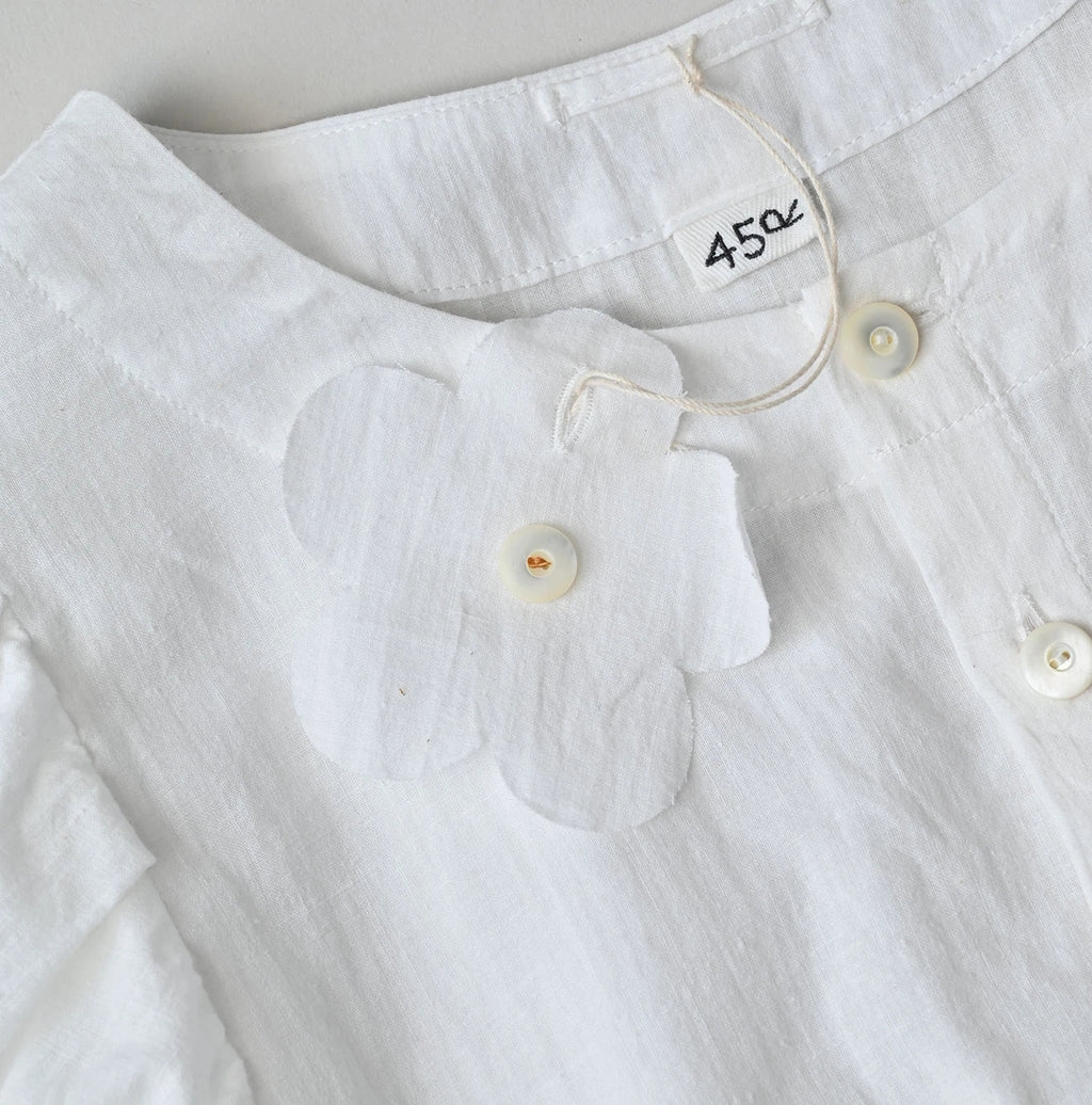 Indian Khadi Puff Blouse