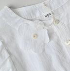 Indian Khadi Puff Blouse