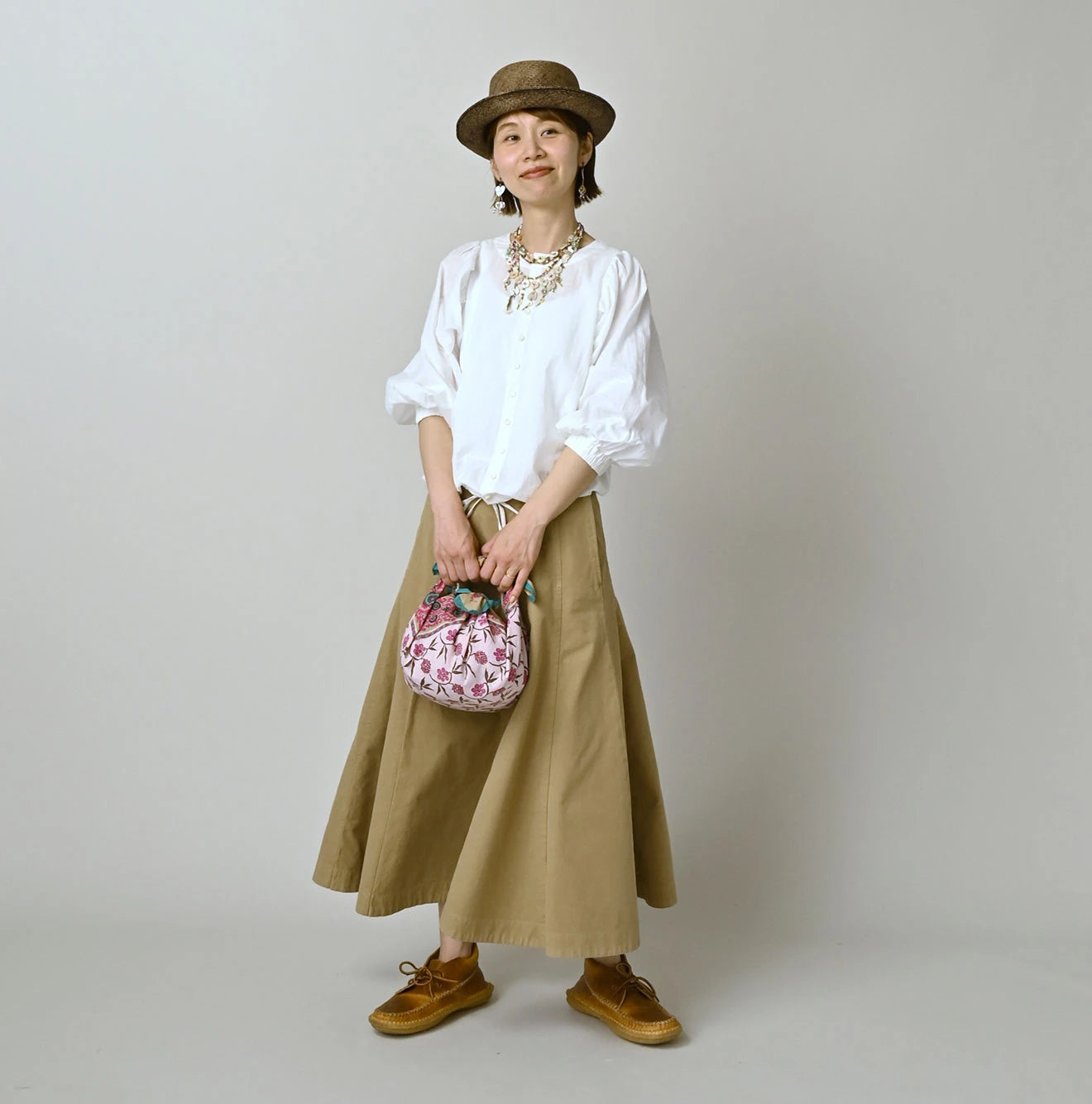 Indian Khadi Puff Blouse