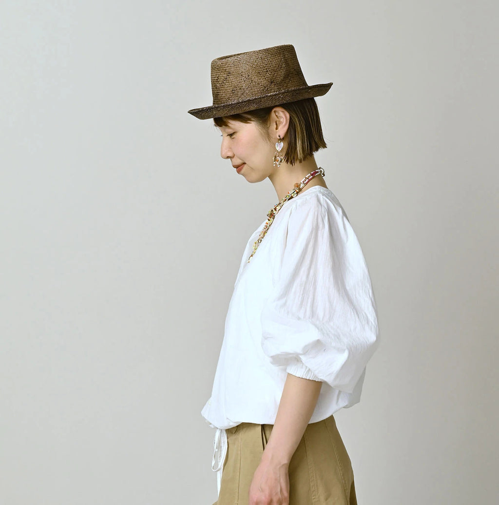 Indian Khadi Puff Blouse