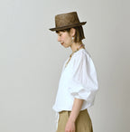 Indian Khadi Puff Blouse