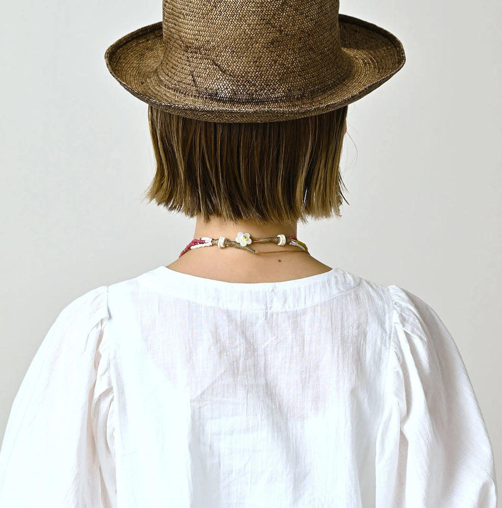 Indian Khadi Puff Blouse