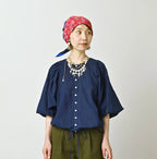 Ai Khadi Puff Blouse