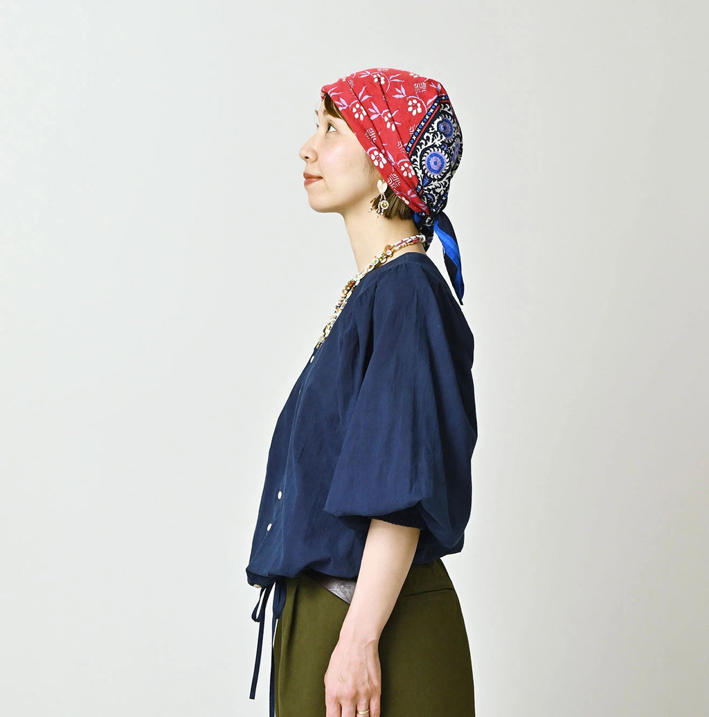 Ai Khadi Puff Blouse