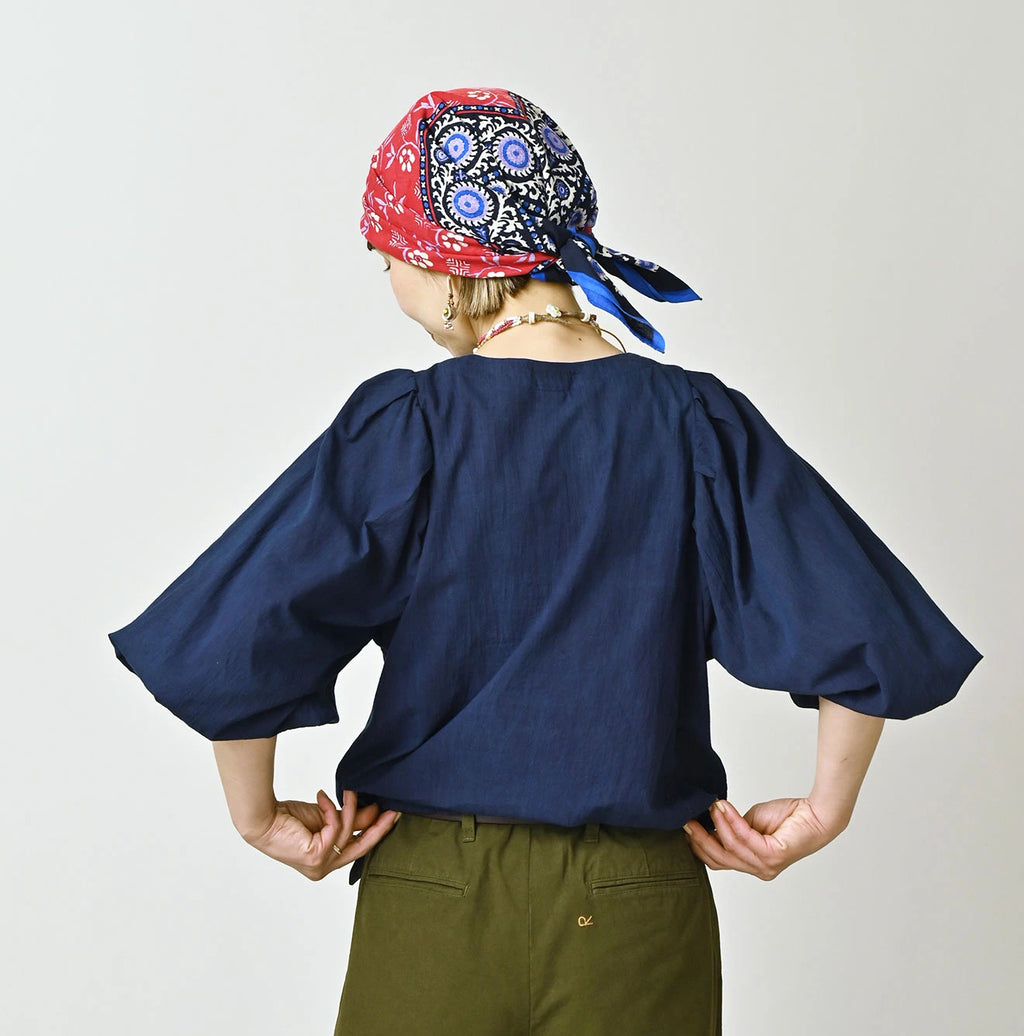 Ai Khadi Puff Blouse