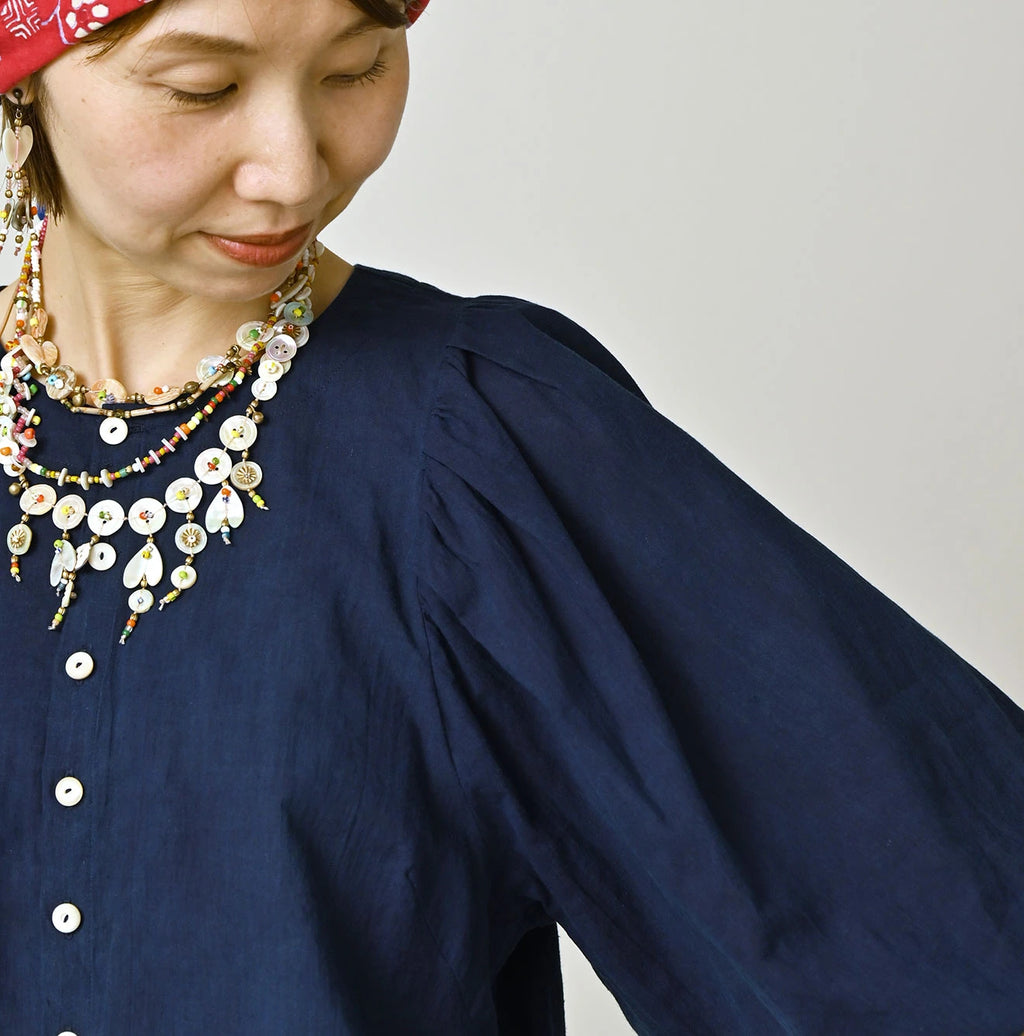 Ai Khadi Puff Blouse