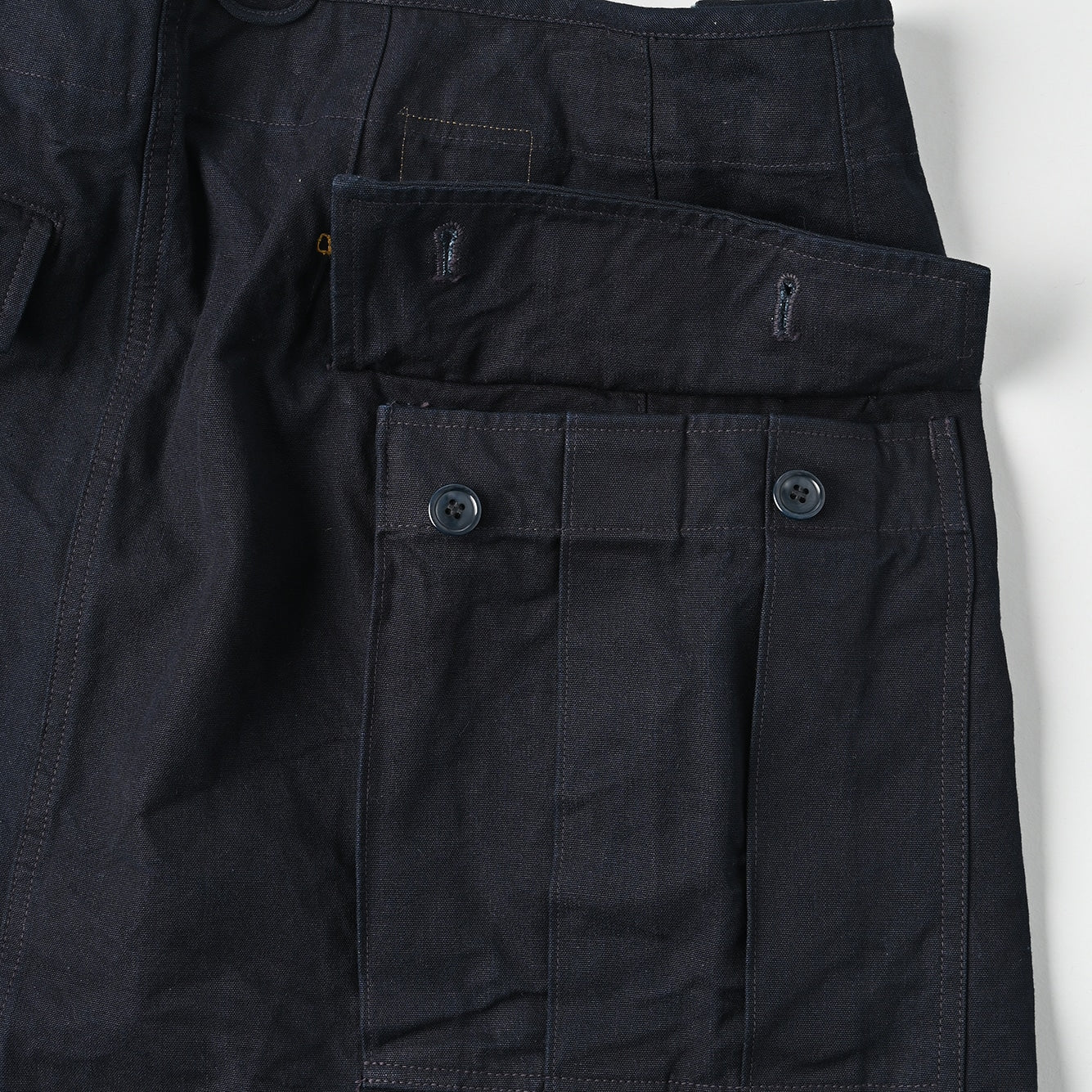 Indigo Duck Mini Tablier Detail