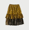 Indian Khadi Bandana Mix A la Mode Tiered Frill Petit Skirt