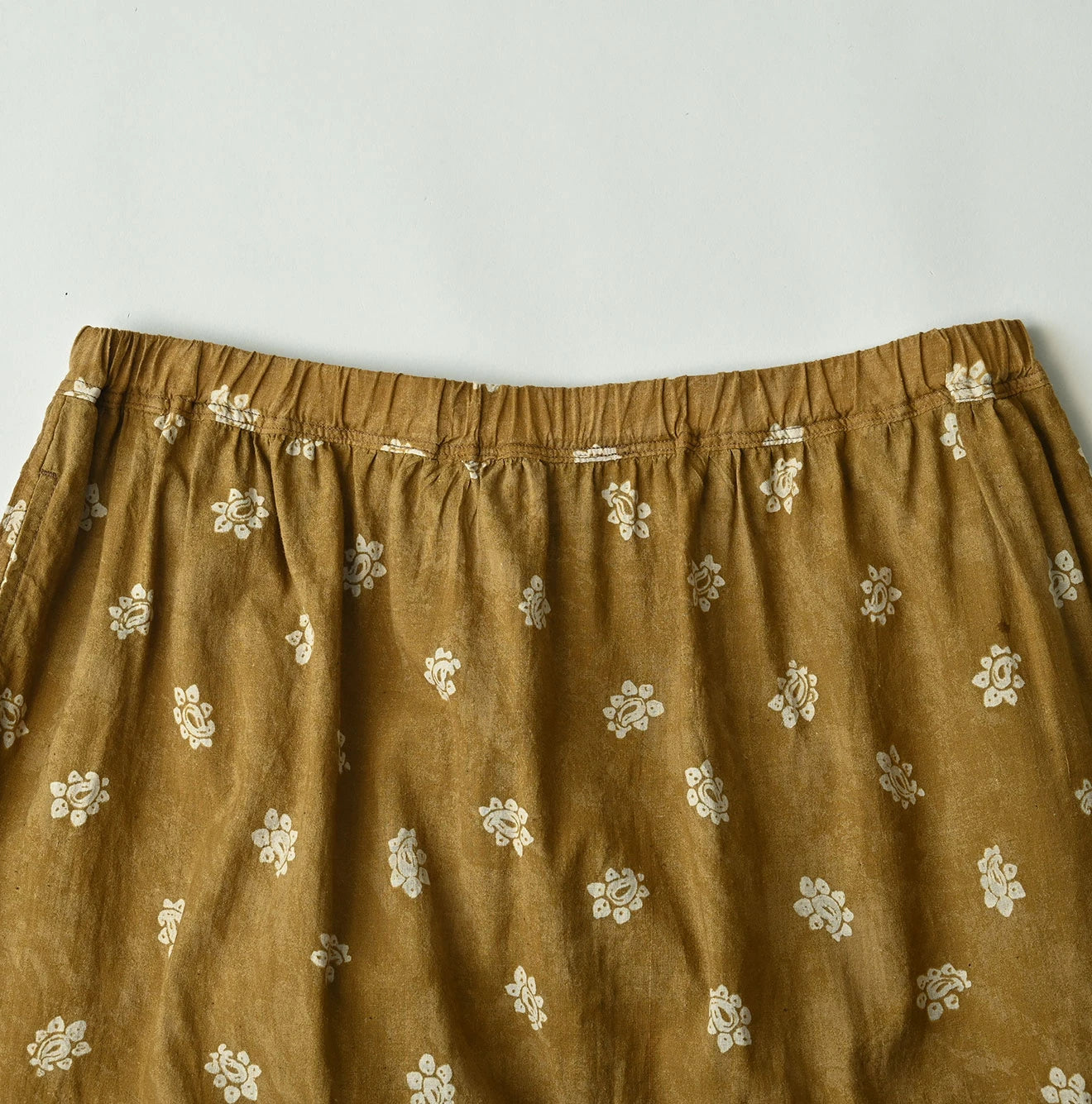 Indian Khadi Bandana Mix A la Mode Tiered Frill Petit Skirt