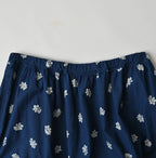 Indigo Hira Bandana Mix A la Mode Tiered Frill Petit Skirt